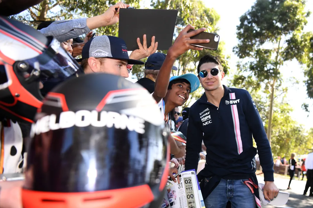 Előkészületek a Forma-1-es Ausztrál Nagydíjra, Esteban Ocon, Force India 