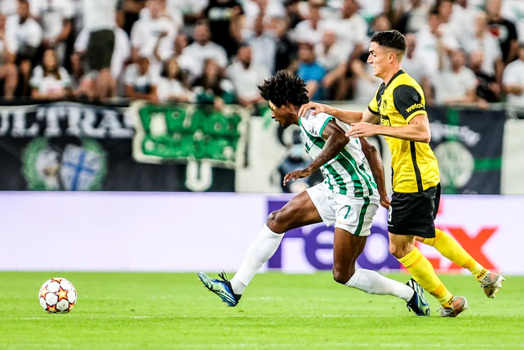 Ferencvárosi TC - Young Boys, FTC, Fradi, Ferencváros, Bajnokok Ligája, selejtező, döntő, 2. mérkőzés, Groupama Aréna, Budapest, 2021.08.24. 