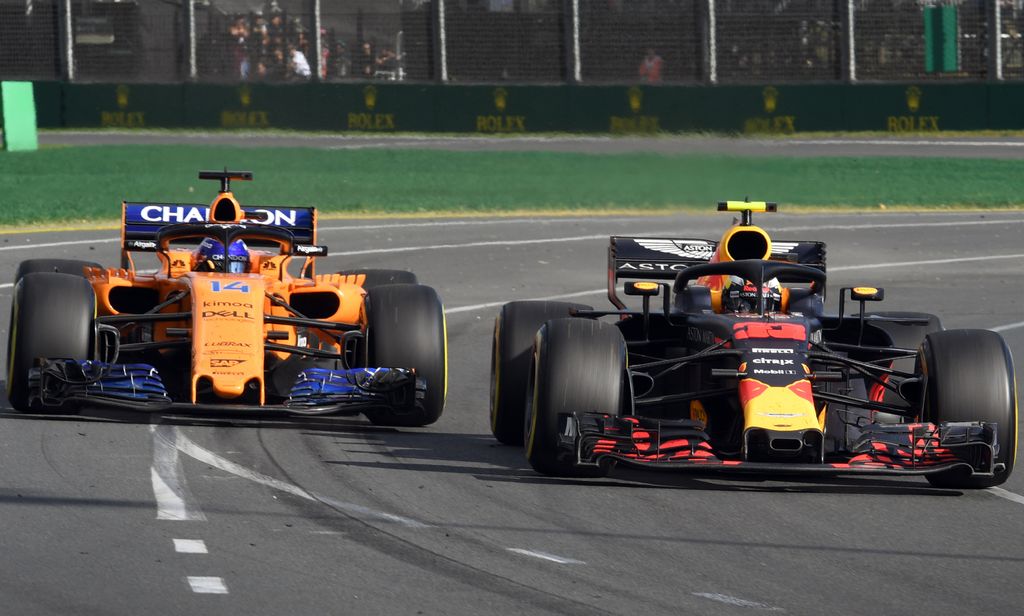 Forma-1, Ausztrál Nagydíj, Fernando Alonso, McLaren Racing, Max Verstappen, Red Bull Racing 