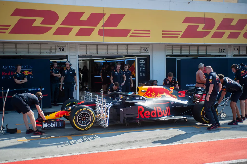 F1-es tesztelés a Hungaroringen, 1. nap, Daniel Ricciardo, Red Bull Racing 