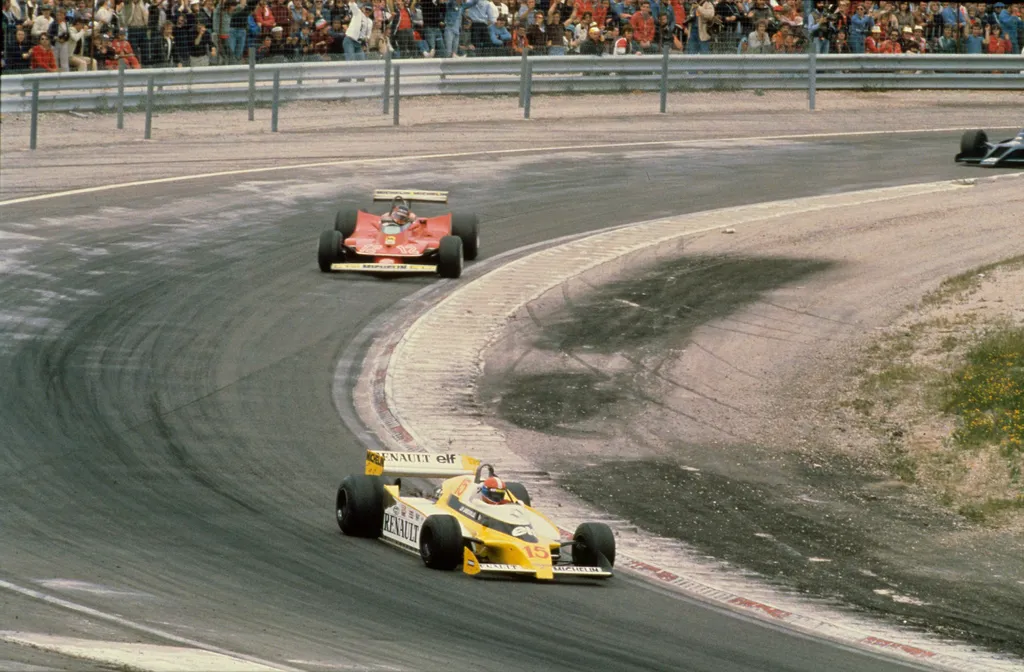 Forma-1, Jean-Pierre Jabouille, Renault RS10, 1979, Gilles Villeneuve, Ferrari 