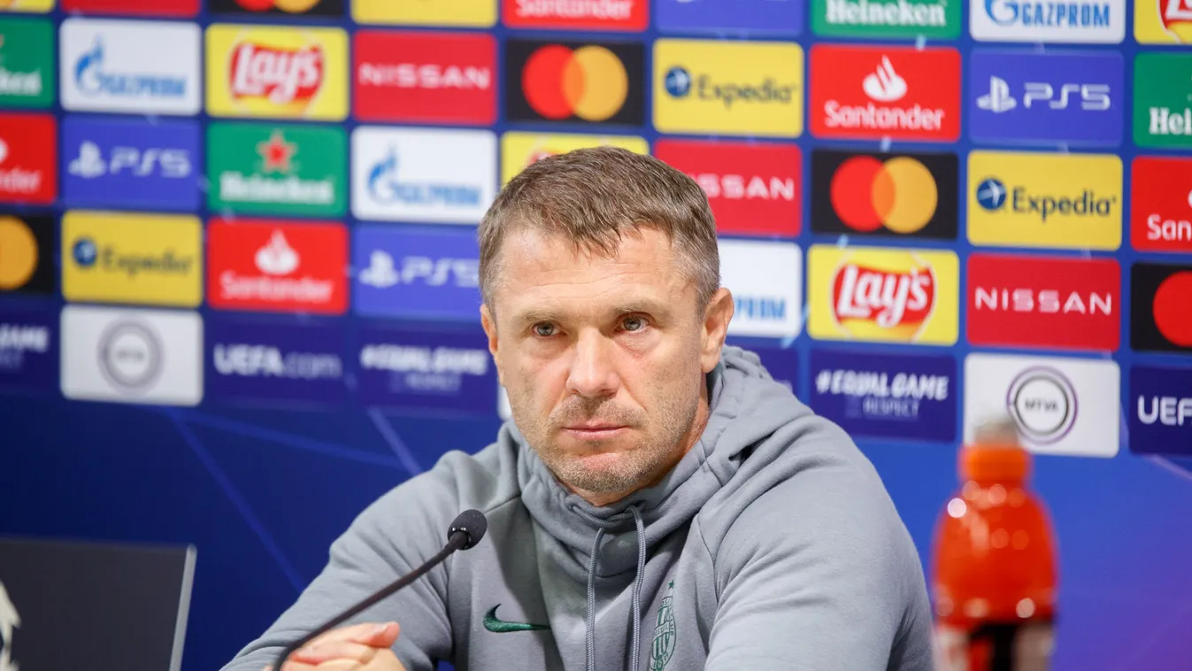 Ferencvárosi TC sajtótájékoztató
FTC Fradi Szerhij Rebrov 