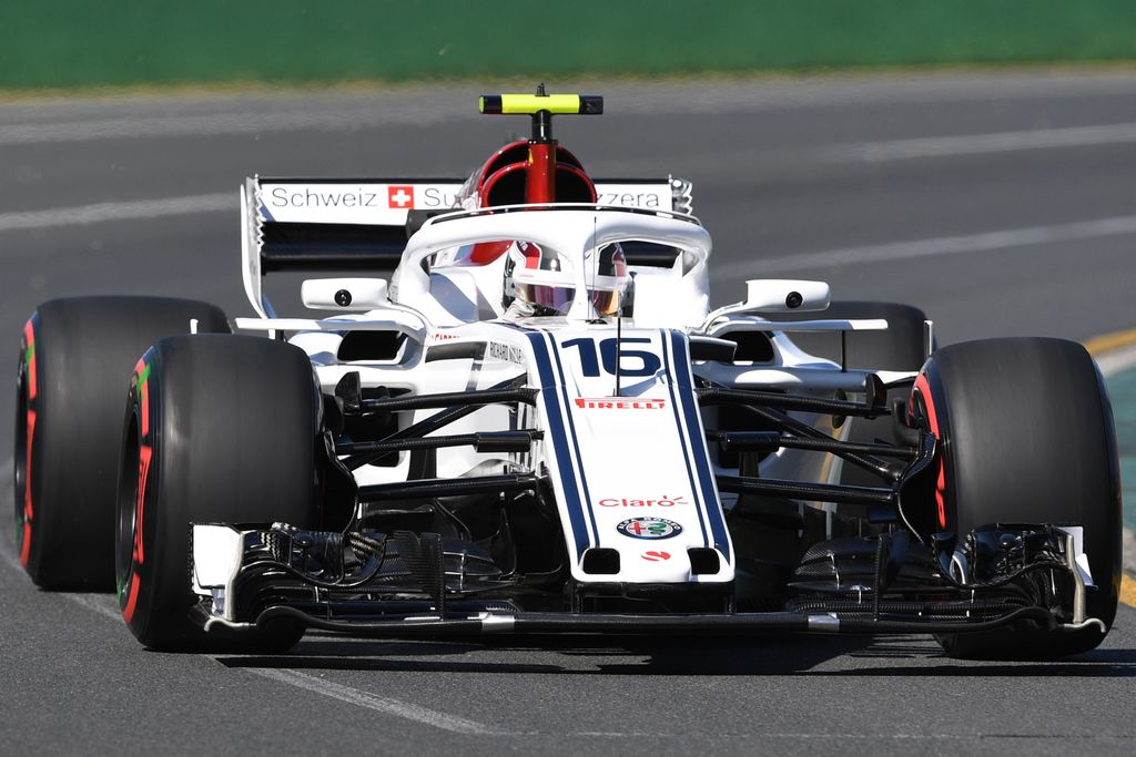 A Forma-1-es Ausztrál Nagydíj pénteki napja, Charles Leclerc, Alfa Romeo Sauber F1 Team 