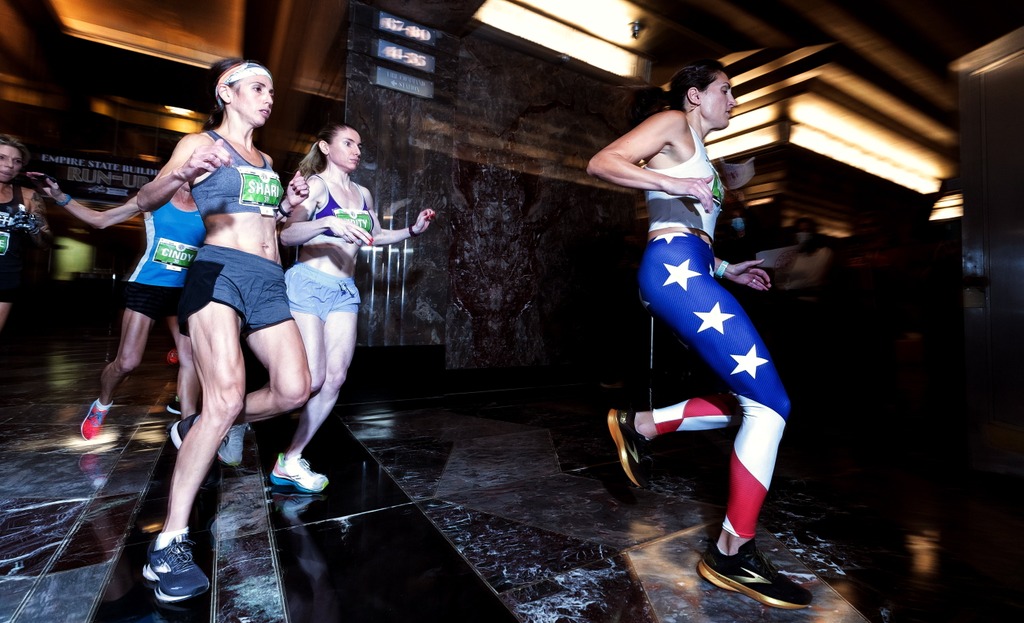 Lépcsőfutó verseny az Empire State Buildingben 
