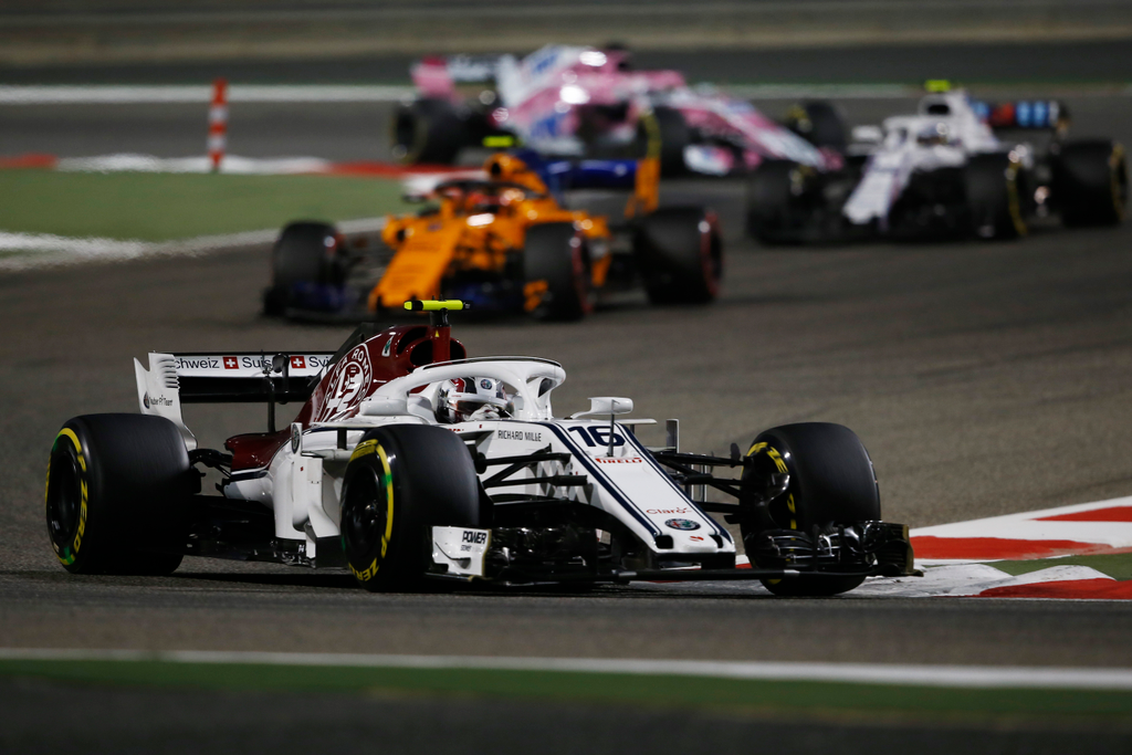 A Forma-1-es Bahreini Nagydíj, Charles Leclerc, Alfa Romeo Sauber F1 Team 
