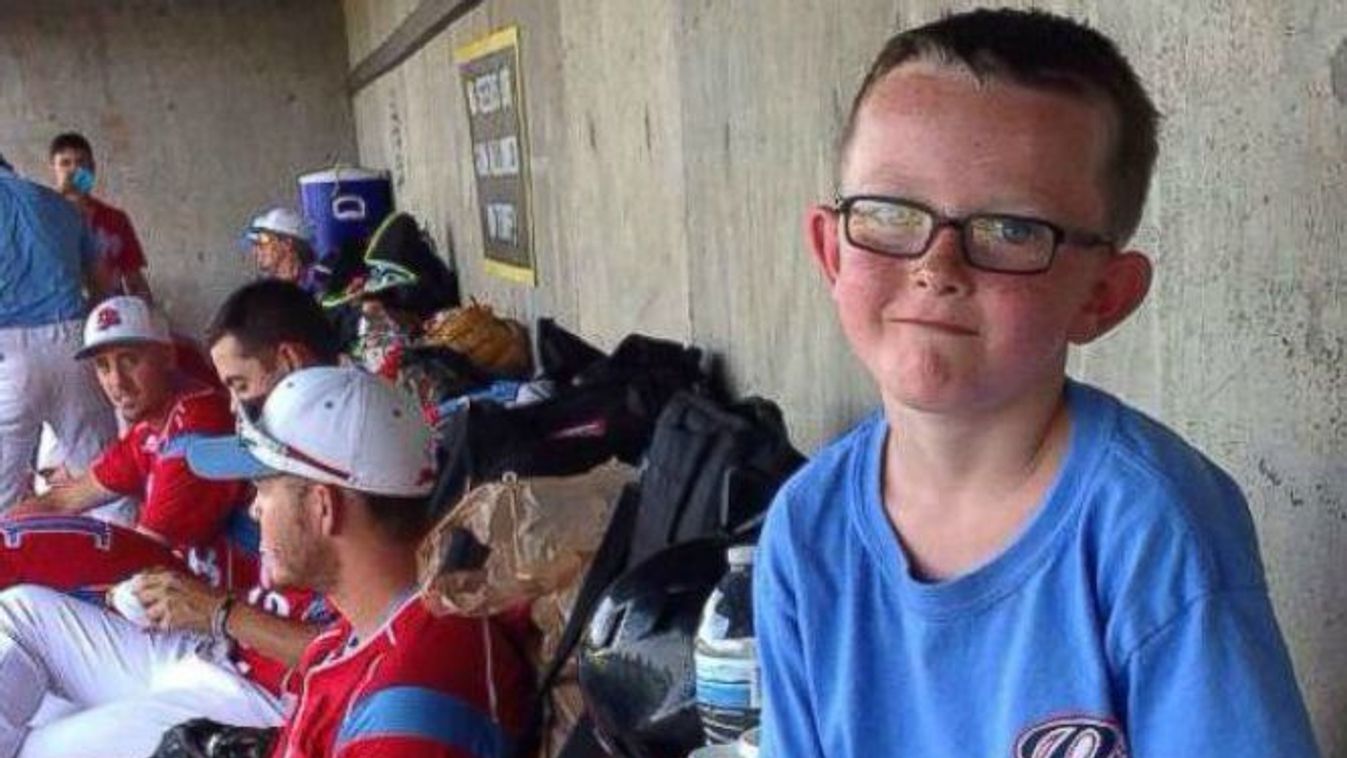 A 9 éves Kaiser Carlile, aki meghalt, miután egy baseballütővel fejen találták 