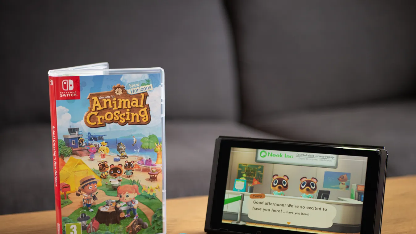 videójáték, Nintendo Switch , Animal Crossing: New Horizons 