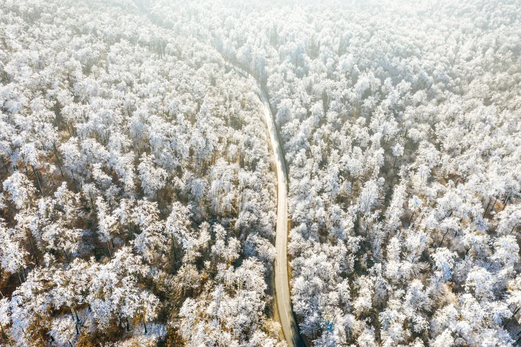 Dobogókő Pilis télen hó havas tájkép Dobogókő, Pilis télen időjárás 