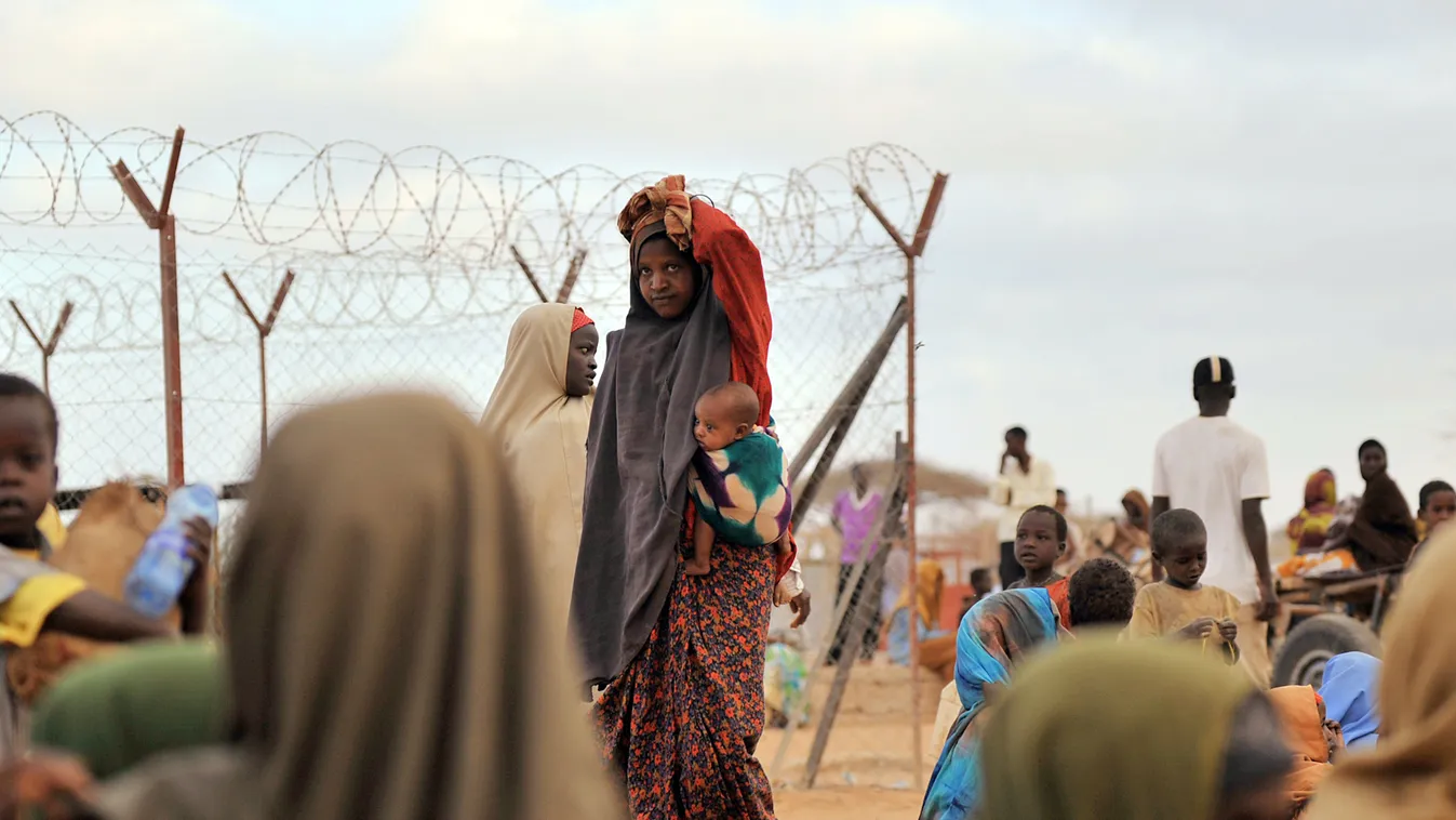 Dagahaley refugee Dadaab complex  Somali Szomália menekült 