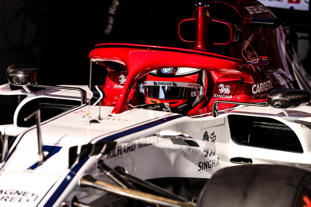 Forma-1, teszt, Barcelona, 8. nap, Kimi Räikkönen, Alfa Romeo Racing 