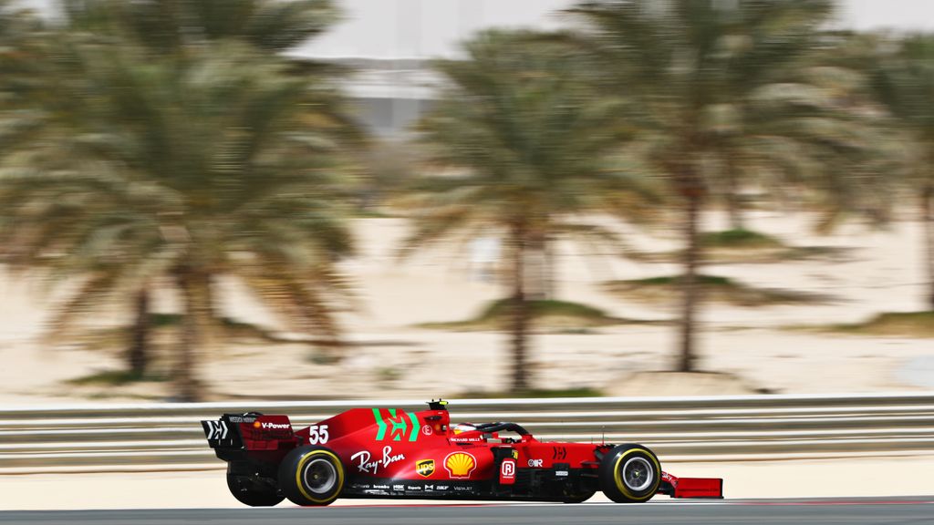 Forma-1, Carlos Sainz, Ferrari, Bahrein teszt 2. nap, 2021 