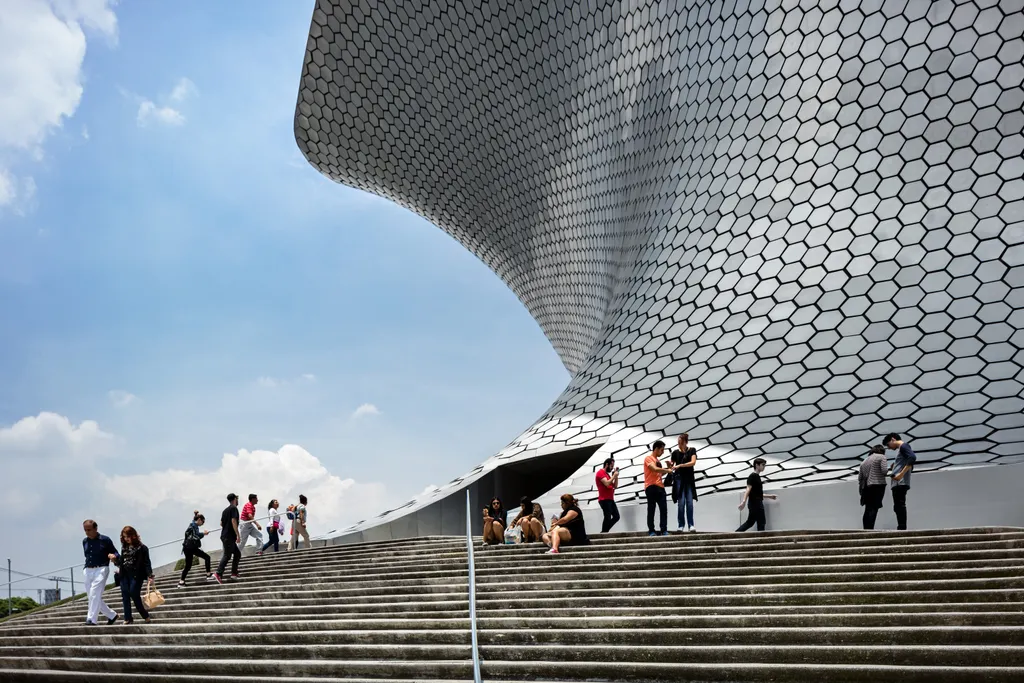 Soumaya, Múzeum, mexikó, mexikóváros, épület 