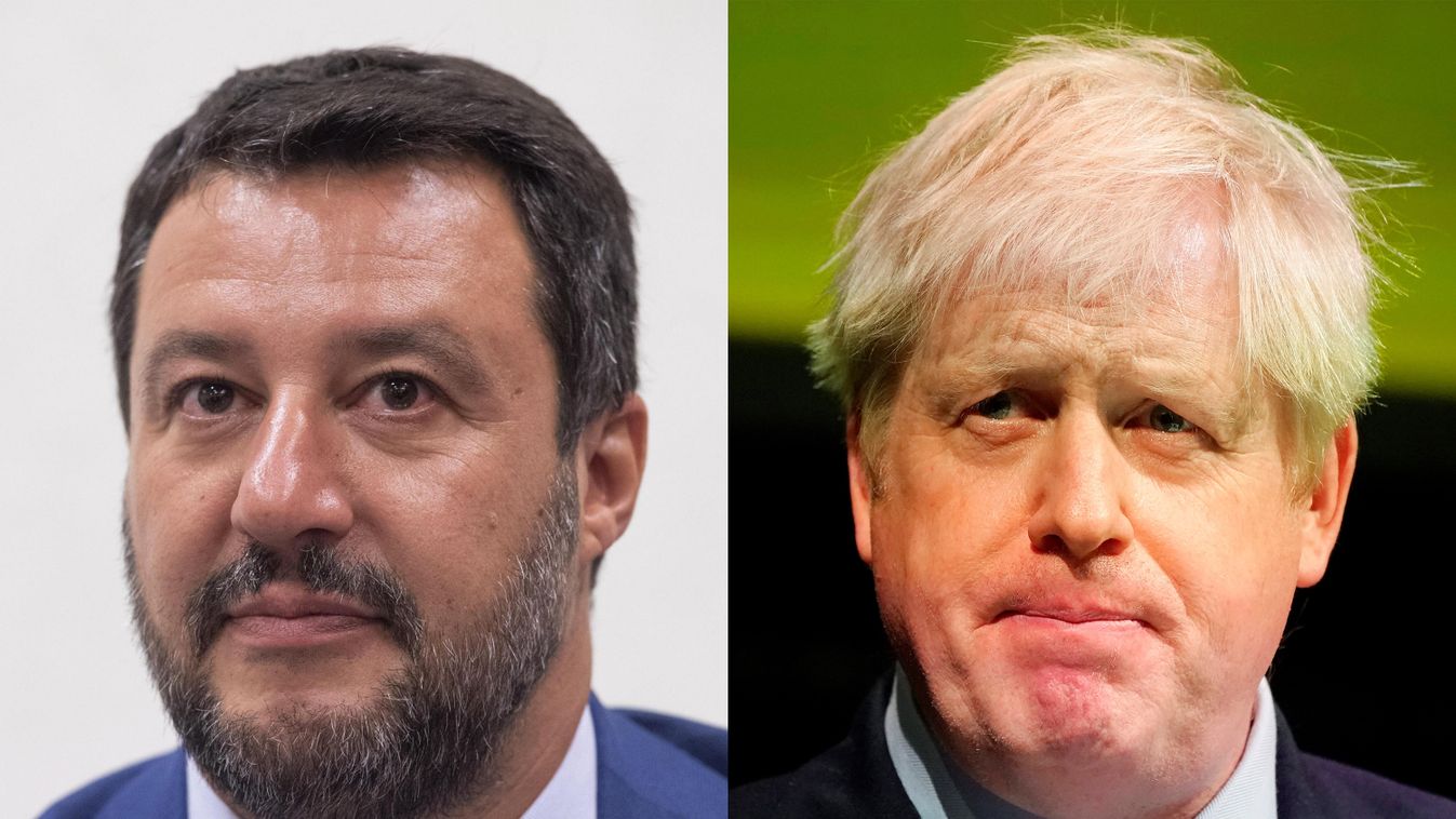 Matteo Salvini, Boris Johnson 