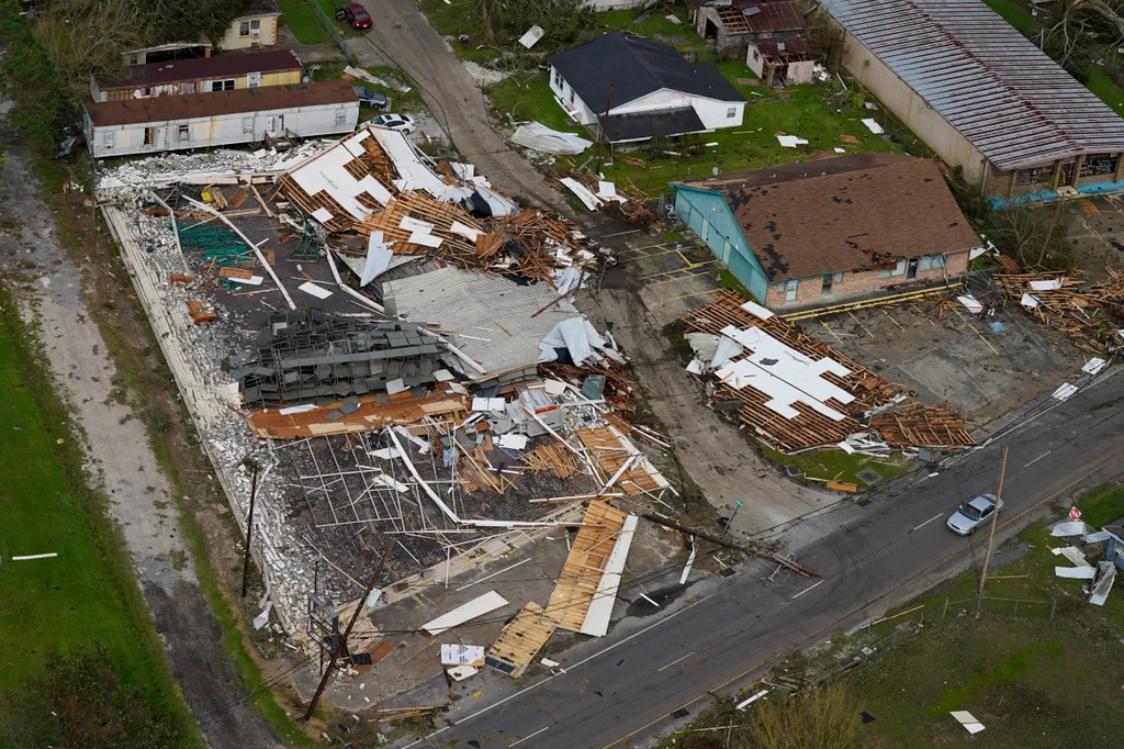 Ida hurrikán, USA, katasztrófa, pusztítás, galéria 