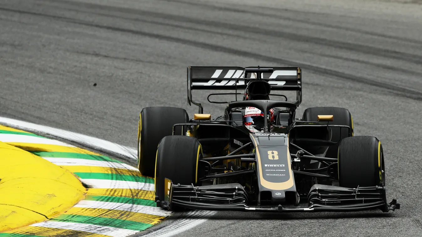 Forma-1, Brazil Nagydíj, péntek, Grosjean, Haas 