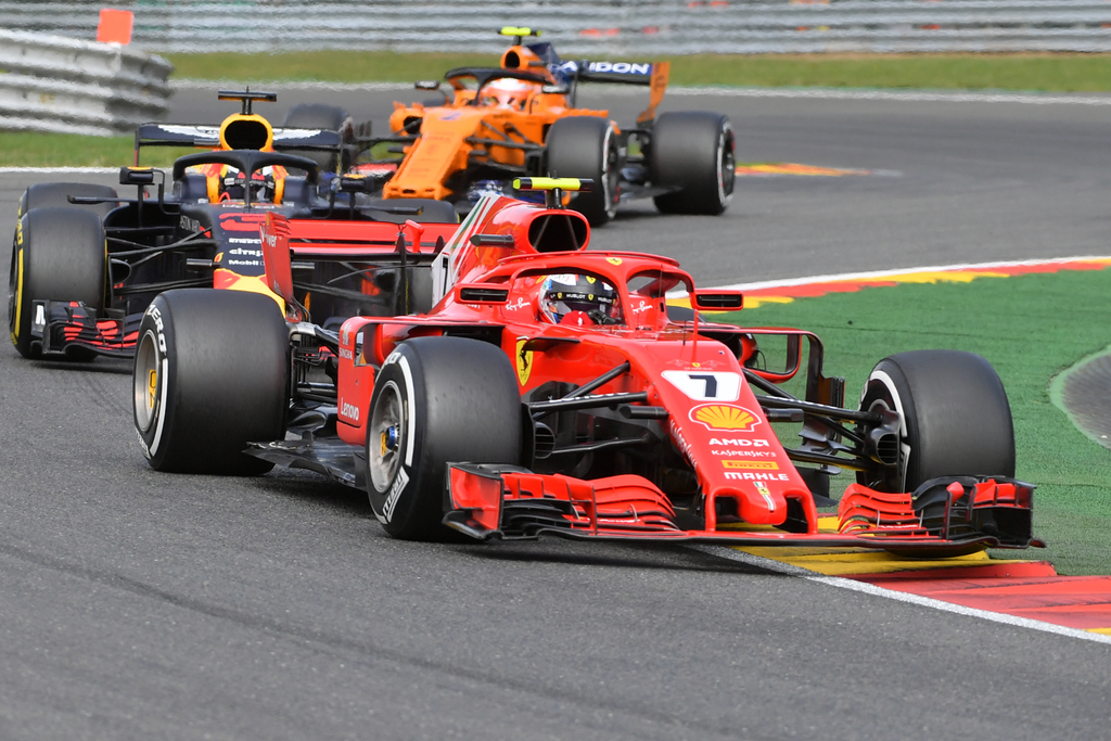 A Forma-1-es Belga Nagydíj, Kimi Räikkönen, Scuderia Ferrari 