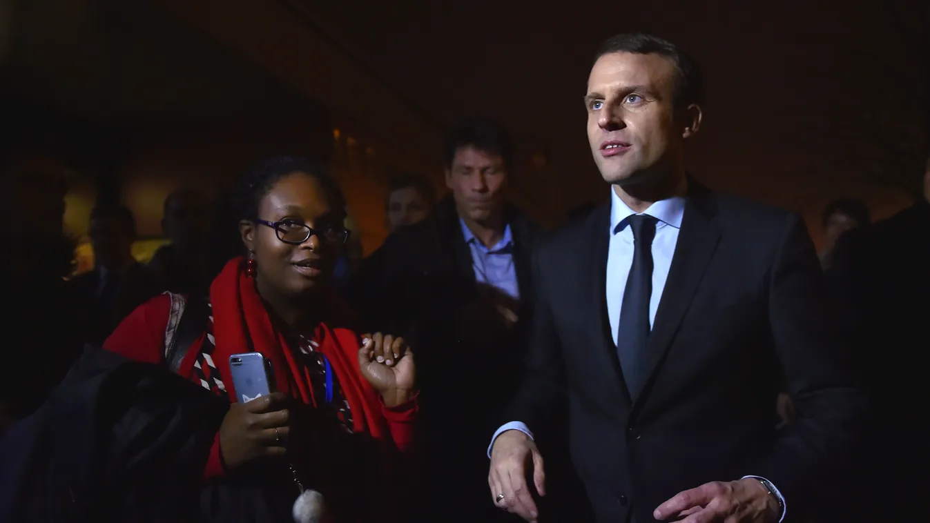 Sibeth Ndiaye, Emmanuel Macron 