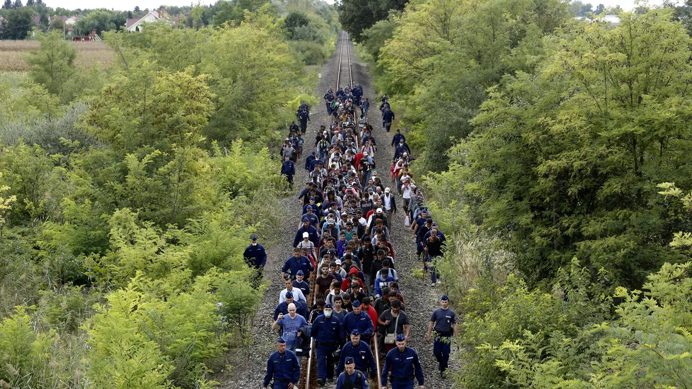 menekültek, menekültválság, Röszke 