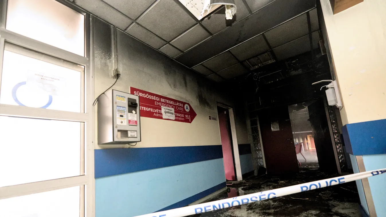 Tűz volt a dél-Budai Centrumkórház Szent Imre Egyetemi Oktatókórház épületében 