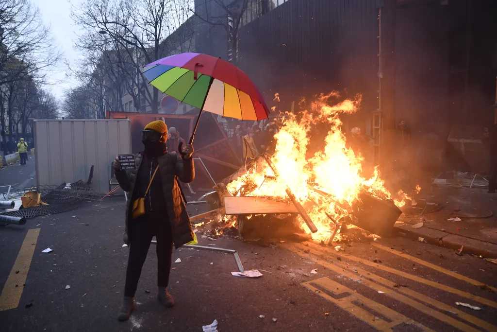 Protest in Paris 2020,clash,Demonstration,France,Paris,police,protest 