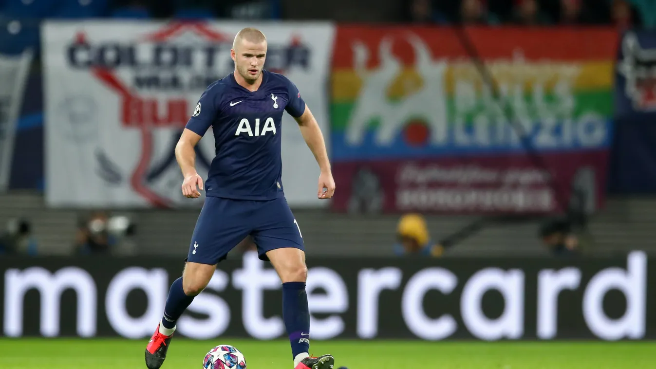 RB Leipzig - Tottenham Hotspur Sports soccer CHAMPIONS LEAGUE Leipzig Tottenham Red Bull Arena single Action Eric Dier 