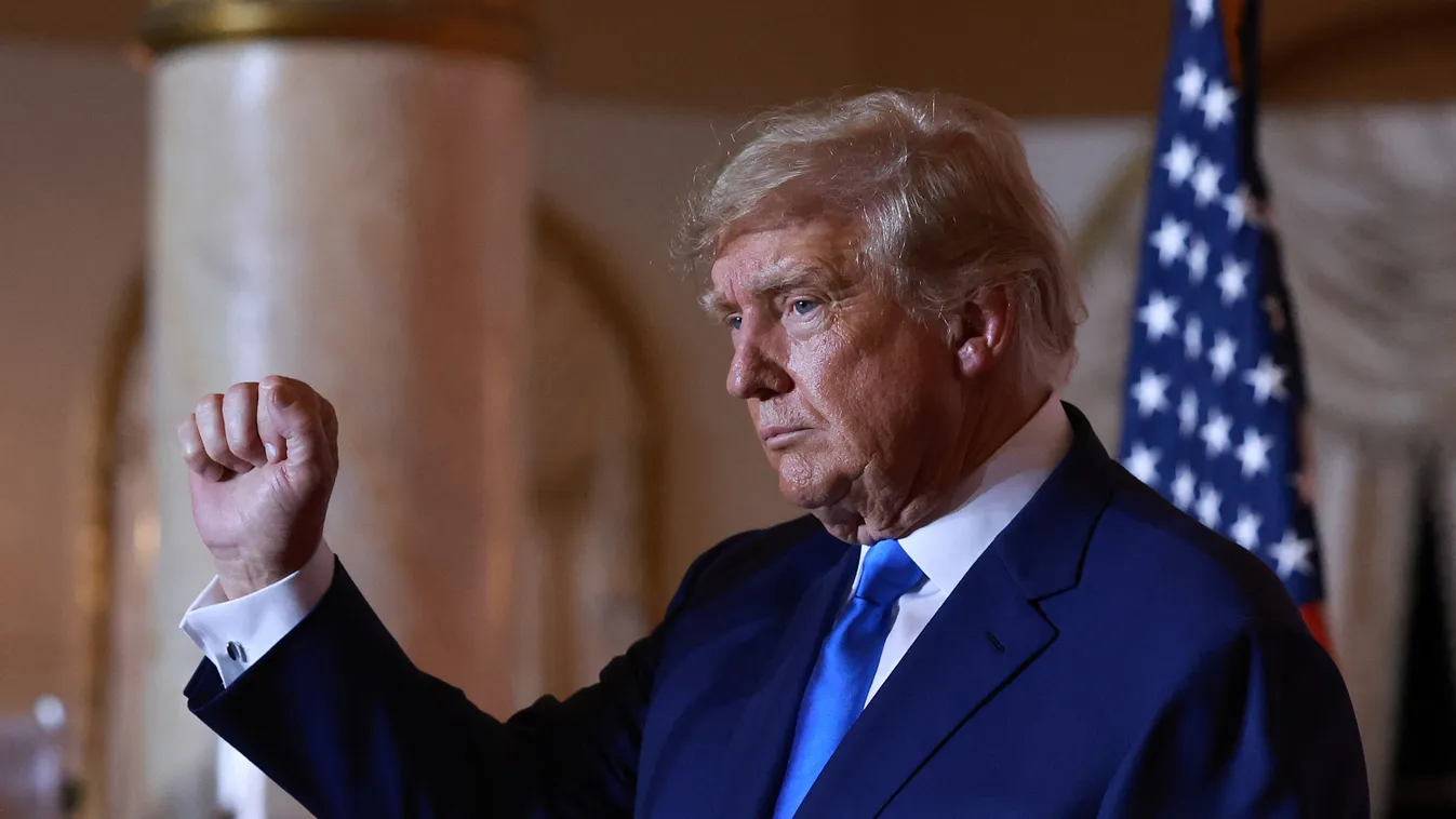 USA, félidős választások, amerika, Donald Trump Spends Midterm Election Night At Mar-a-Lago GettyImageRank2 