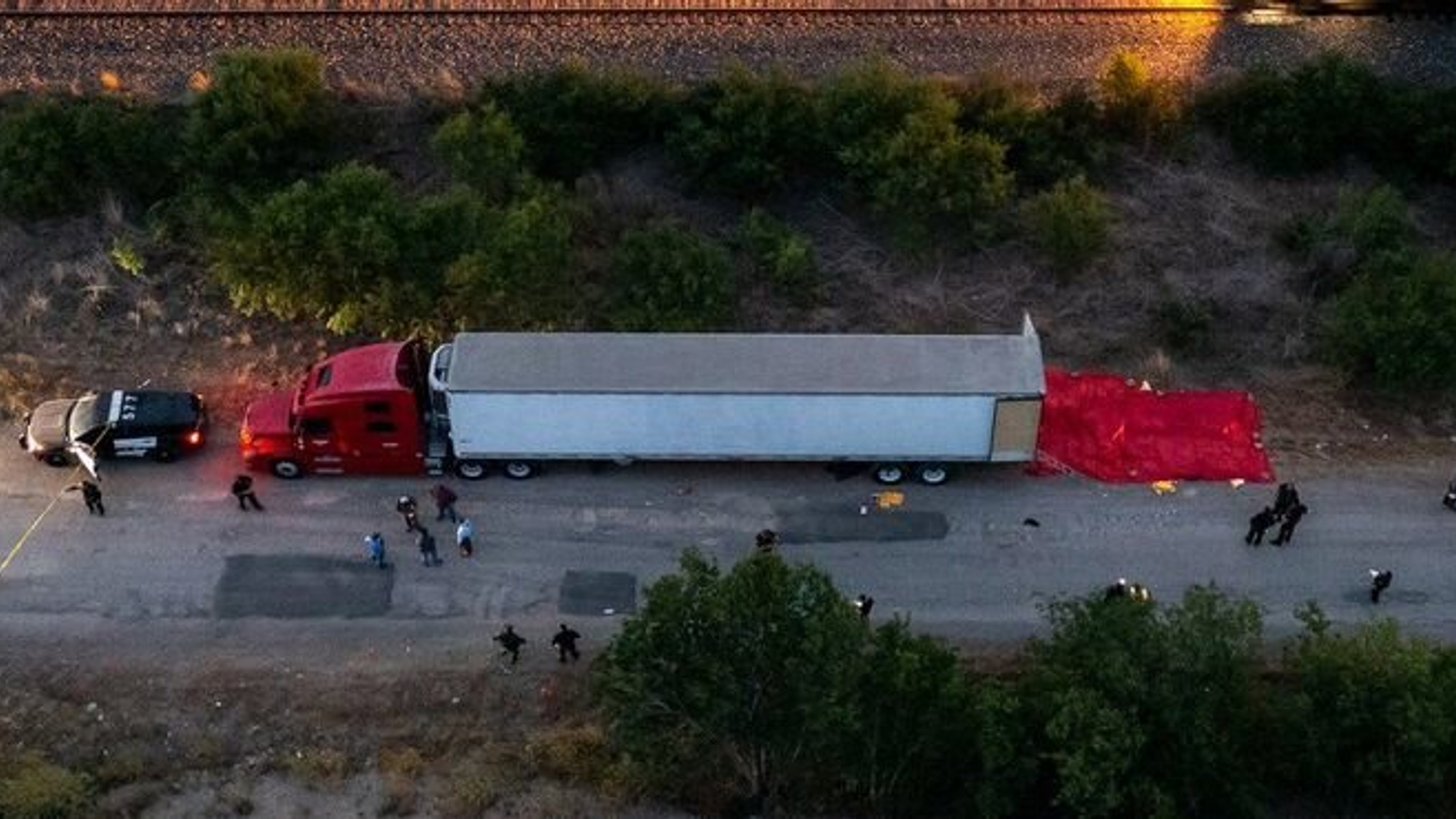 kamion, Texas, migránsok 