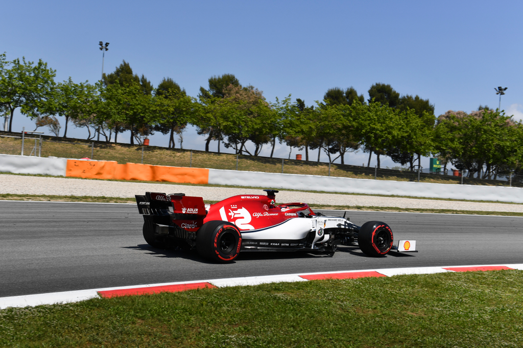 Forma-1, Barcelona, szezonközi teszt, Kimi Räikkönen, Alfa Romeo Racing 