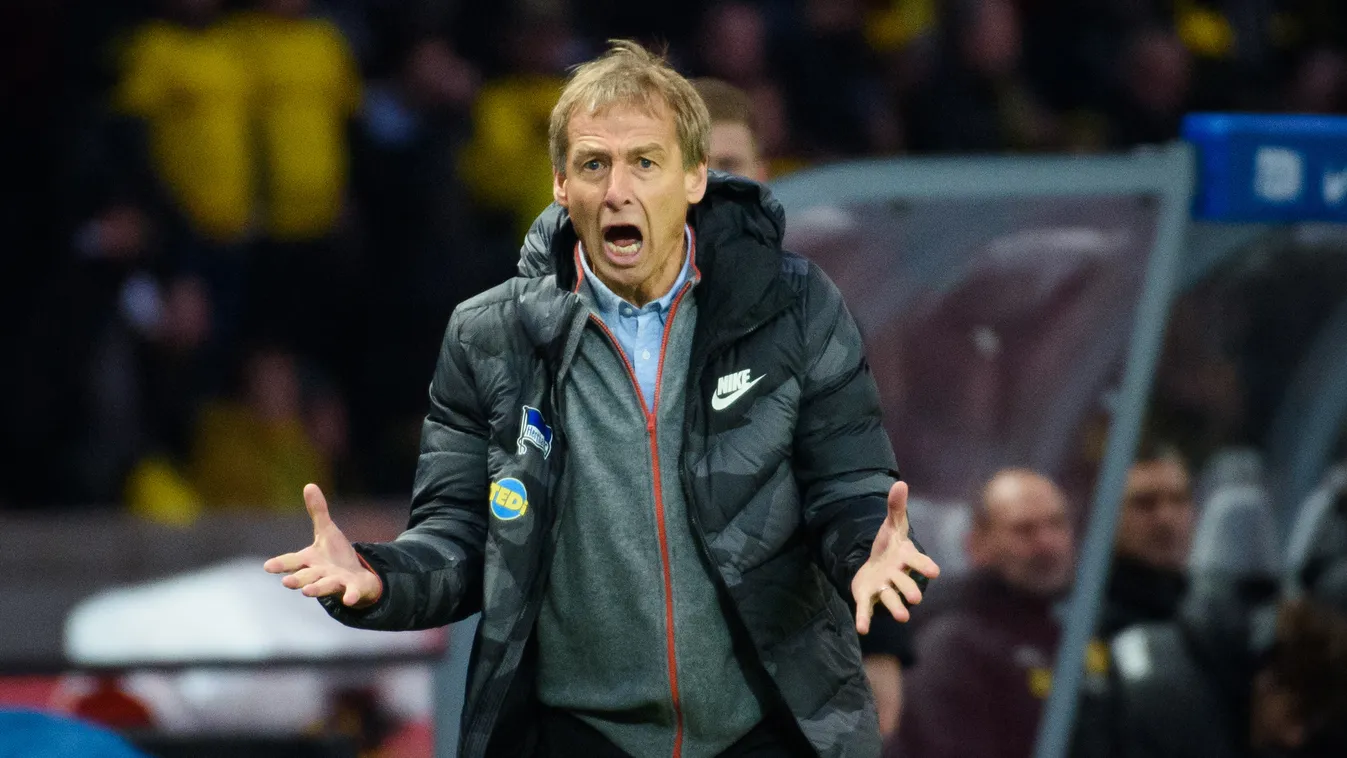 Hertha BSC - Borussia Dortmund Sports soccer Bundesliga Single Awards Jürgen Klinsmann Jürgen Klinsmann (Hertha BSC) 