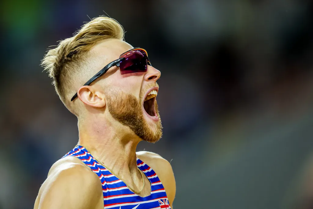 Atlétikai vb, Atlétikai Világbajnokság, World Athletics, Szabadtéri atlétikai világbajnokság, Budapest, 2023. 08. 23., férfi, 1500 m, döntő, Josh Kerr 