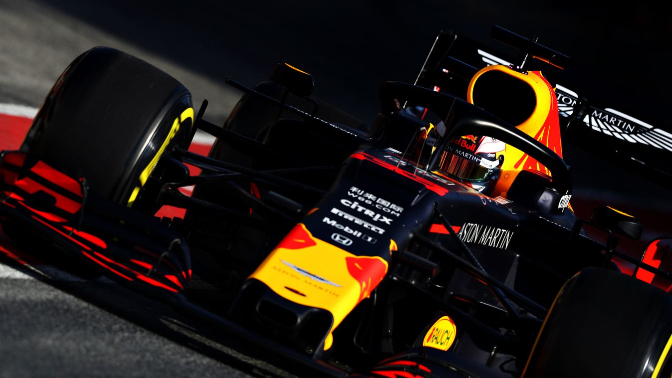Forma-1, teszt, Barcelona, 8. nap, Max Verstappen, Red Bull Racing 