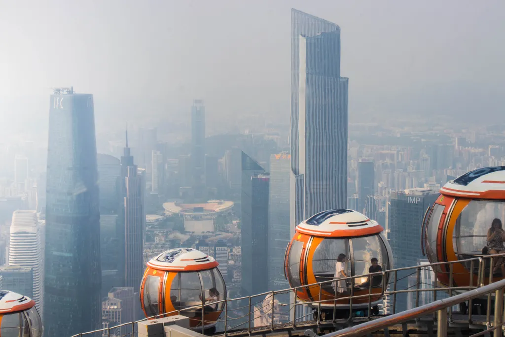 Guangzhou, Kína, Világ legmagasabb óriáskereke, Óriáskerék, 