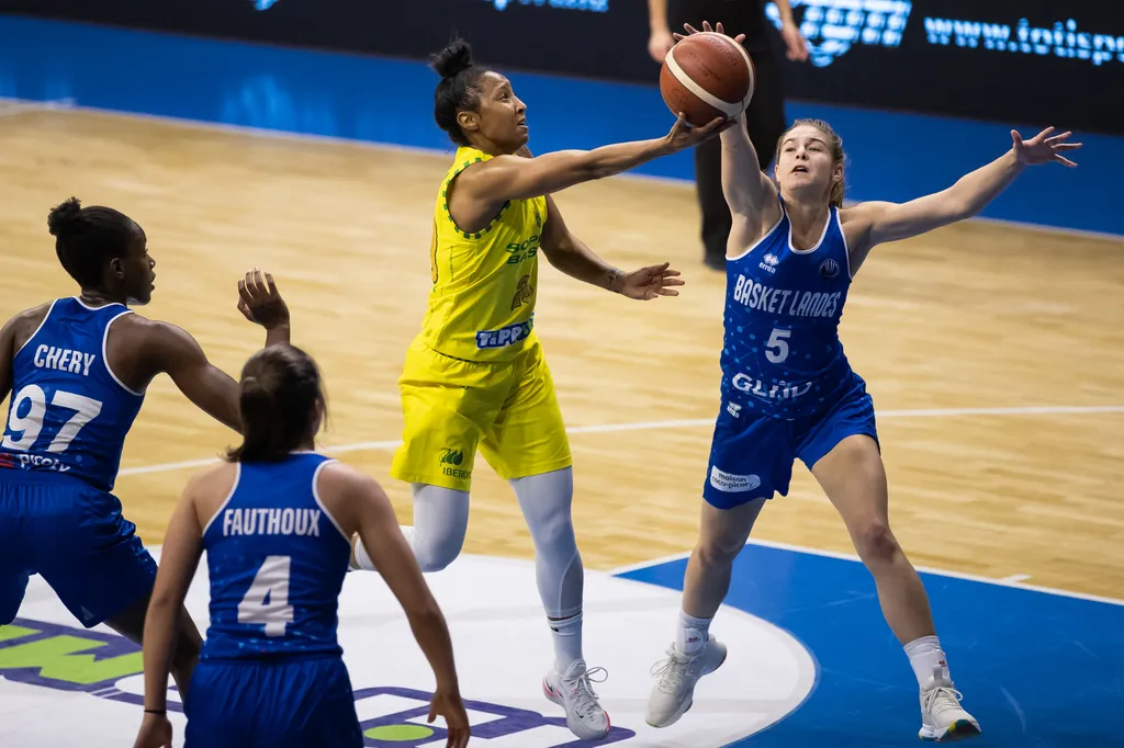 Kosárlabda, női, Euroliga, Sopron Basket – Basket Landes, Sopron, basket, Landes 