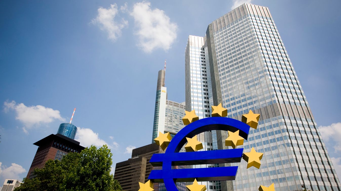 ECB EKB Frankfurt Európai Központi Bank euró jegybank 