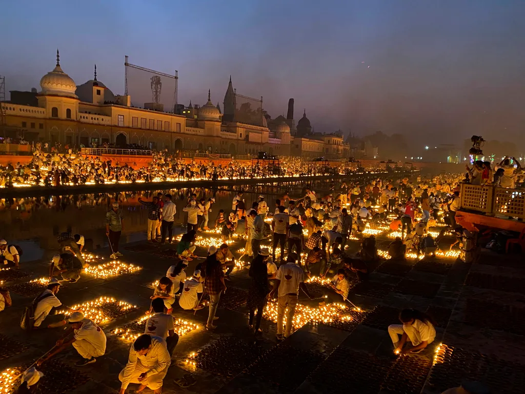 divali fényünnep, india, galéria 