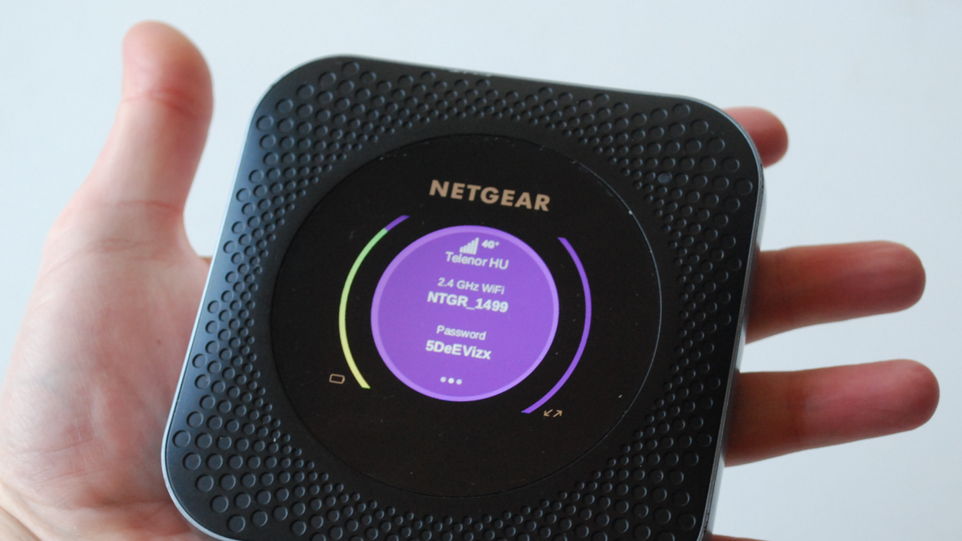 Netgear Nighthawk M1, router, mobil, teszt 