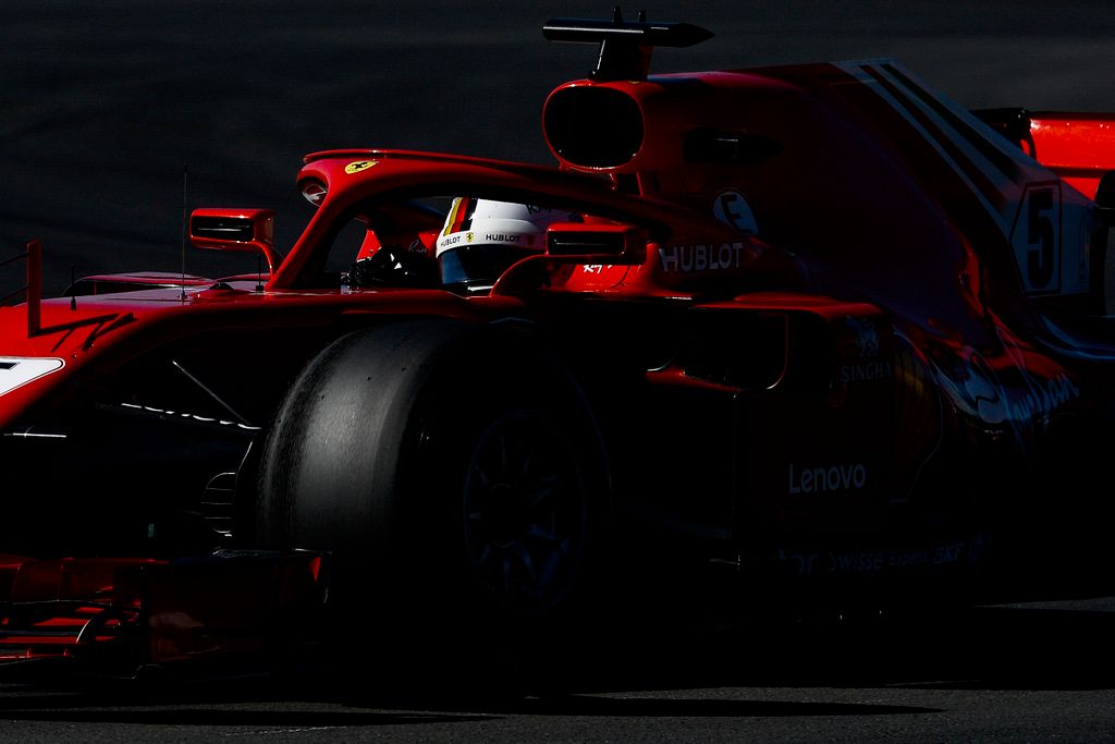 A Forma-1 előszezoni tesztje Barcelonában - 6. nap, Sebastian Vettel, Scuderia Ferrari 