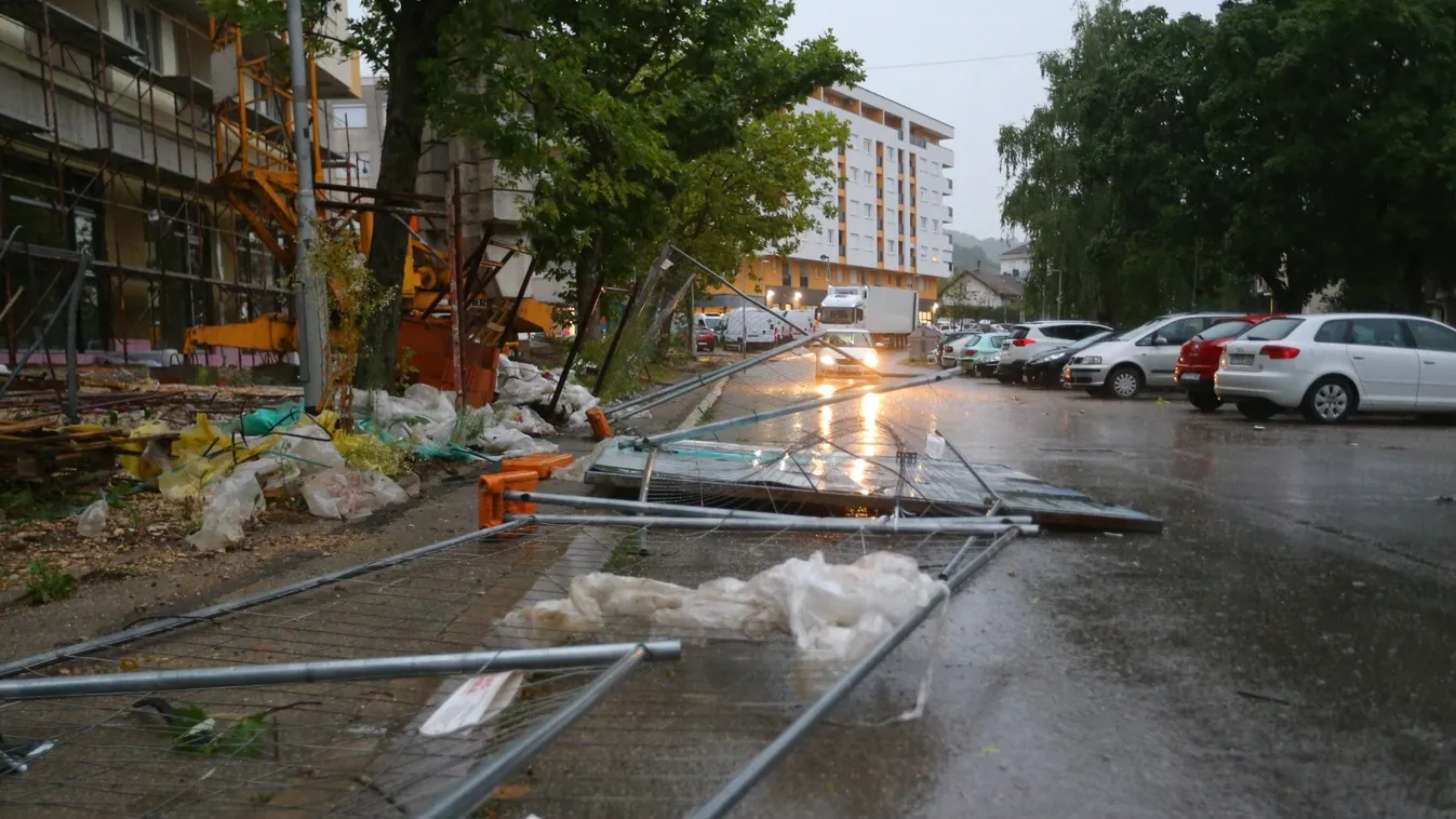 Rain and storm hits Bosnia and Herzegovina Bosnia,rain,Storm,weather Horizontal 