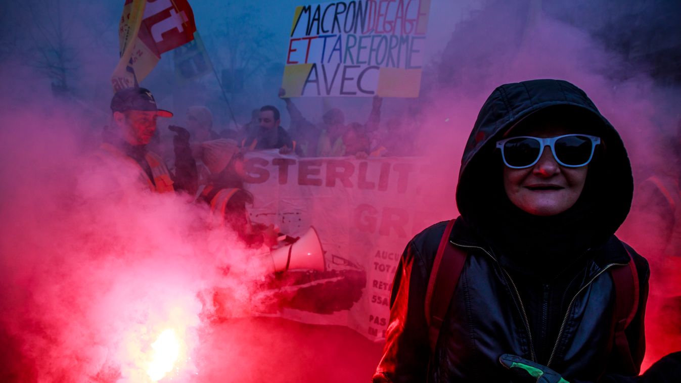 tüntetés, Franciaország 
