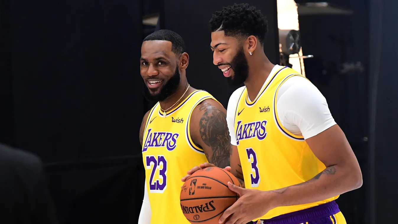 NBA : Los Angeles Lakers media day Horizontal 