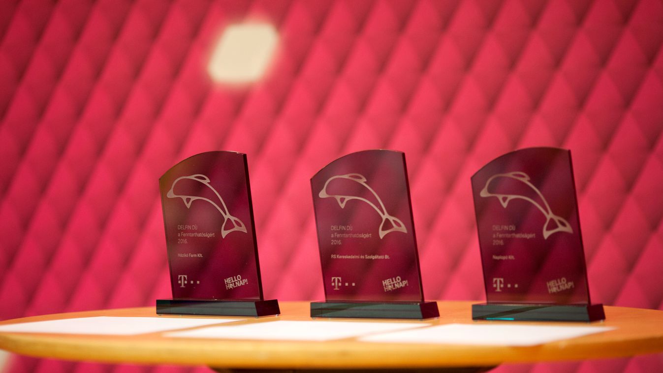 Delfin Díj 2016 - Pályázat fenntartható vállalkozások díjazására 