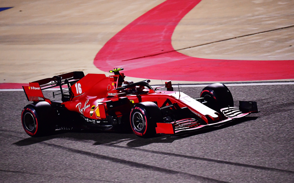 Forma-1, Charles Leclerc, Ferrari, Szahíri Nagydíj, 2020 szombat 