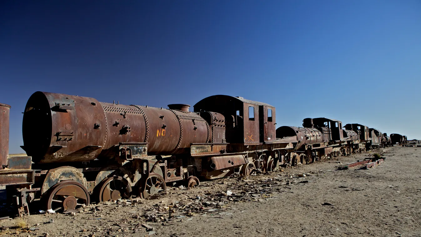 Elhagyatott vonattemető Bolíviában, Uyuni, galéria, 2022 