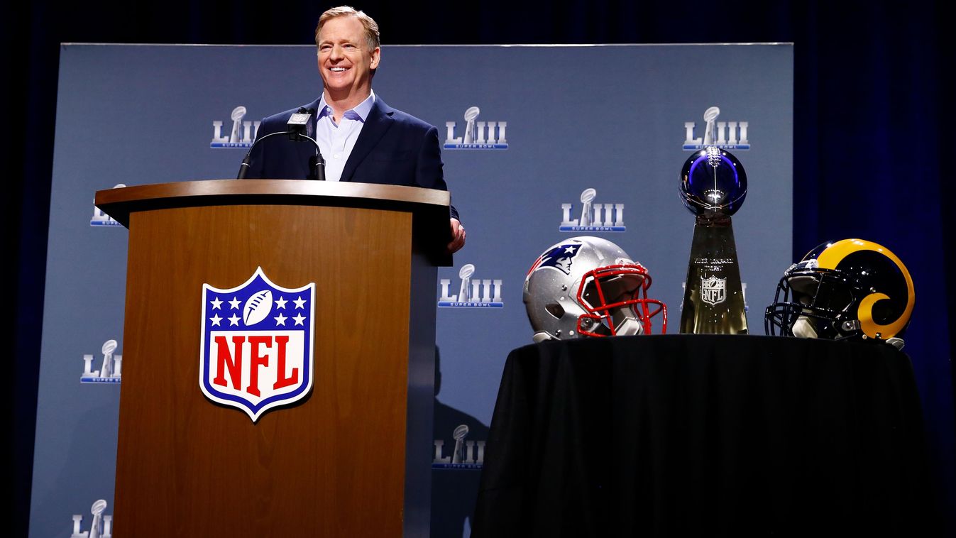 NFL Commissioner Roger Goodell Press Conference GettyImageRank2 AMERICAN FOOTBALL atlanta 
