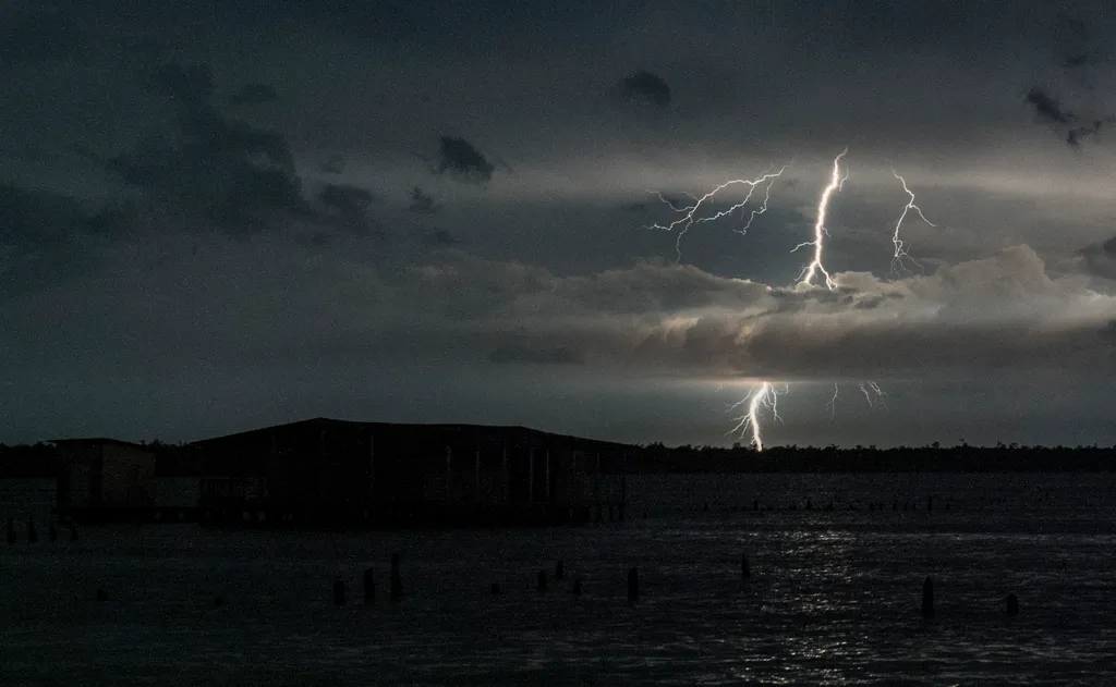 Catatumbói villámlás, Maracaibo-tó 