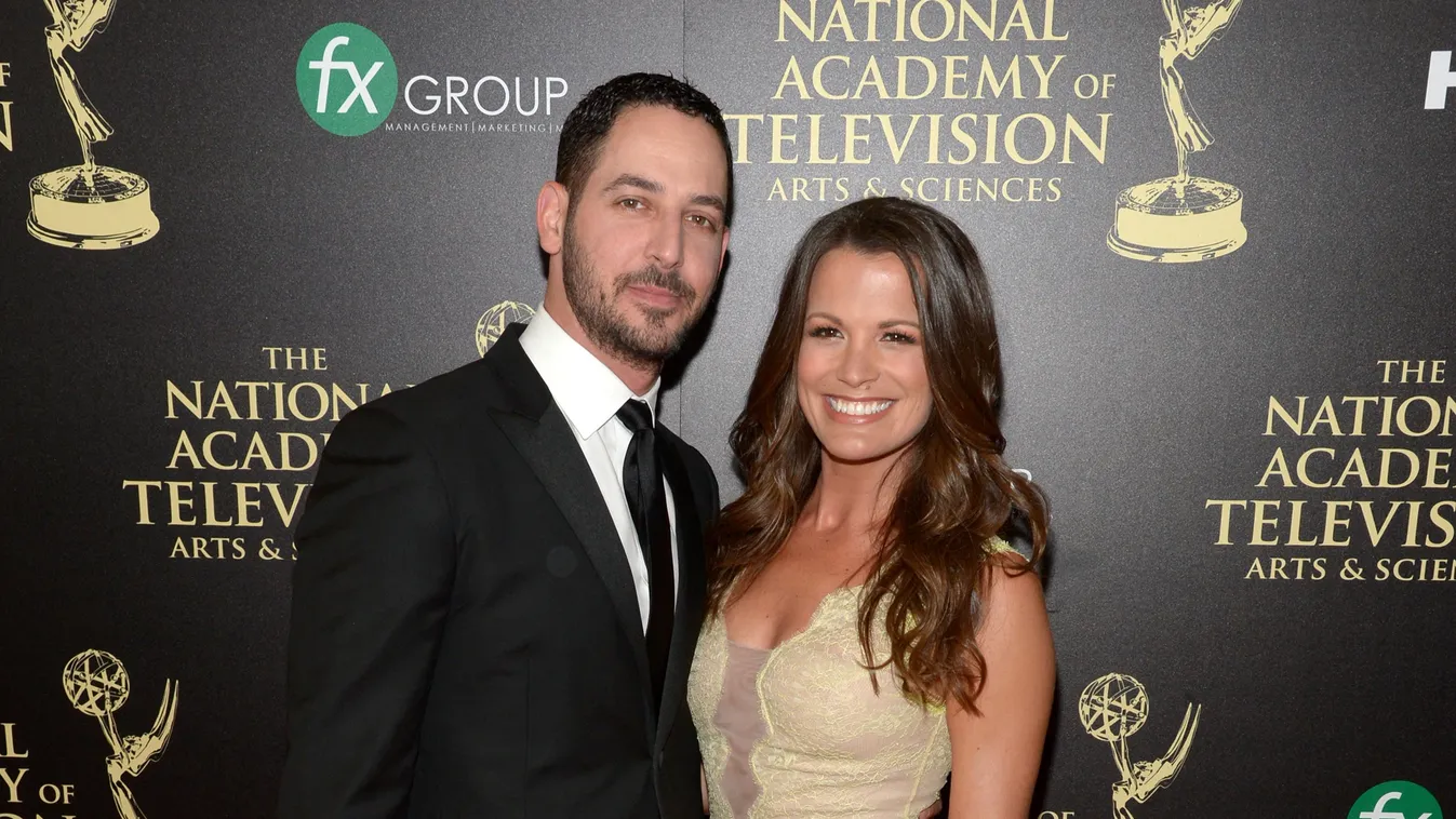 The 41st Annual Daytime Emmy Awards - Arrivals GettyImageRank1 Topics USA California Beverly Hills - California Award Red Carpet Event Matt Arts Culture and Entertainment Attending The Beverly Hilton Hotel Annual Daytime Emmy Awards Melissa Claire Egan To