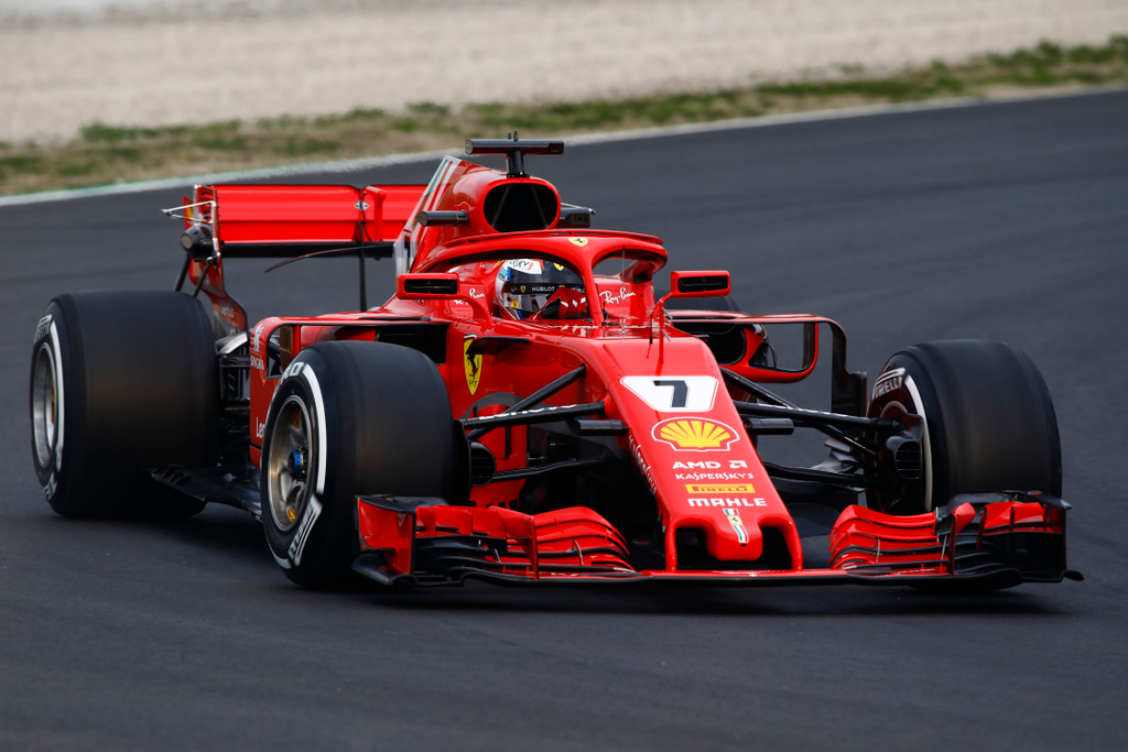 Forma-1, Barcelona tesztelés - 1. nap, Ferrari, Kimi Räikkönen 