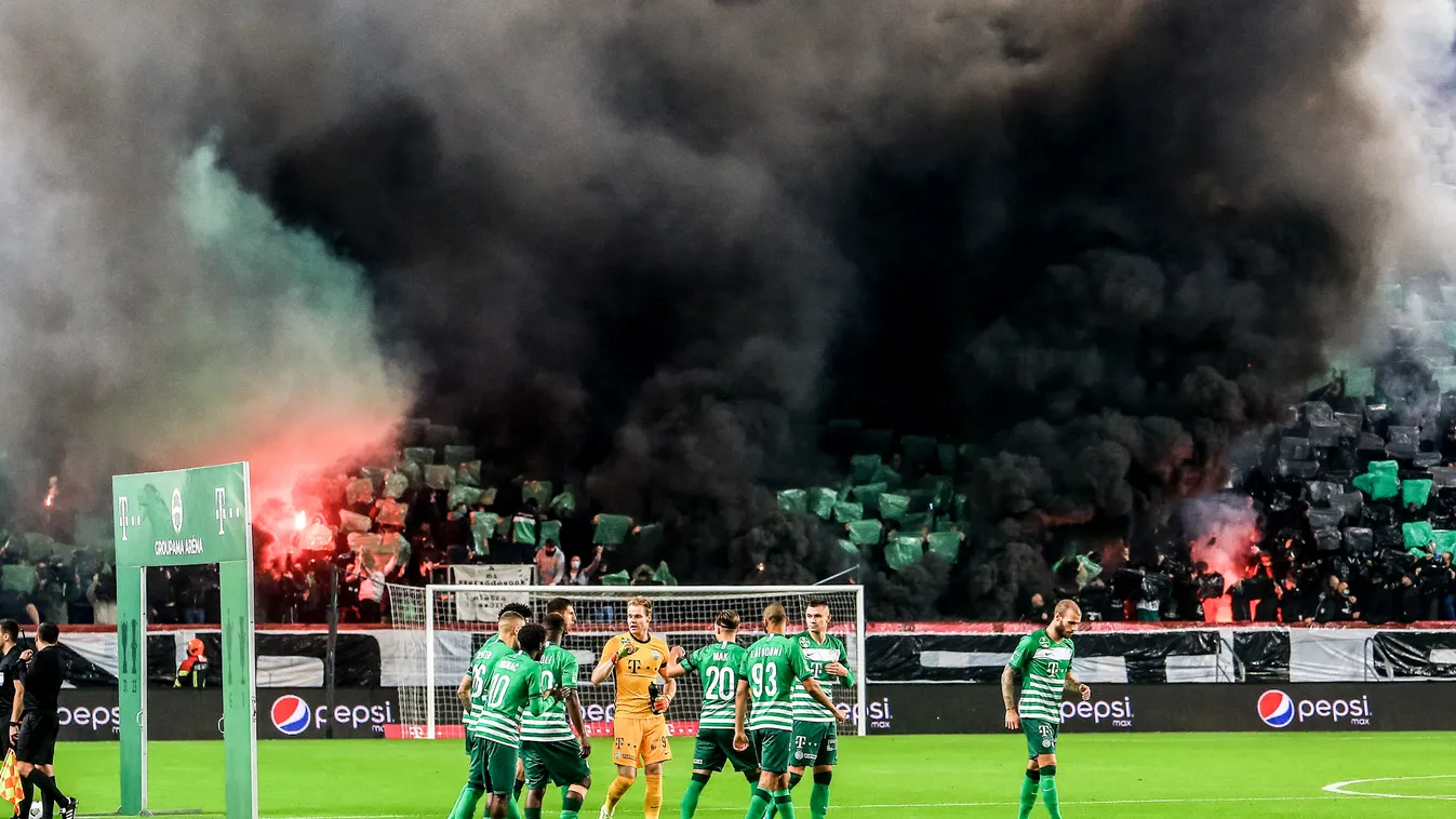 Fradi - Újpest, nb1 futball mérkőzés 2020.10.24. 