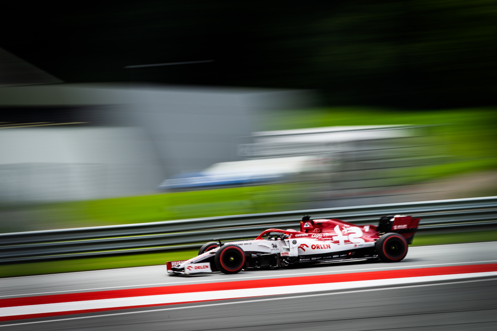 Forma-1, Kimi Räikkönen, Alfa Romeo Racing, Osztrák Nagydíj 