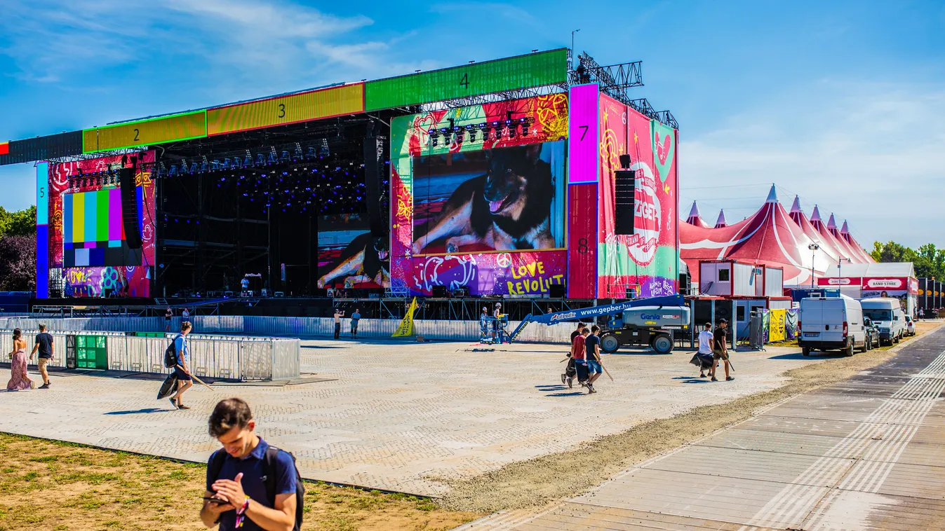 Sziget Fesztivál 2018, sajtóbejárás 